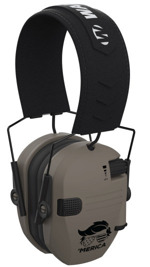 Walker’s GWPRSEMT24MERFDE Razor Merica Muffs Polymer Over the Head Flat Dark Earth