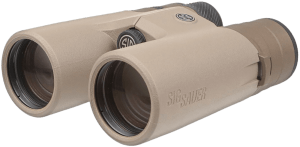 Sig Sauer Electro-Optics SOZ80003 Zulu8 HDX 12x50mm Schmidt-Pechan Prism Flat Dark Earth Aluminum w/Rubber Armor