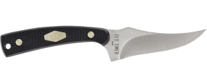 Old Timer 1179216 Sharpfinger 3.30" Fixed Clip Point Plain Stainless Steel Blade/ Delrin Handle