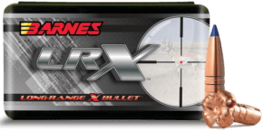 Barnes Bullets 30311 LRX  30Cal 208gr LRX Boat Tail 50 Per Box/10 Case