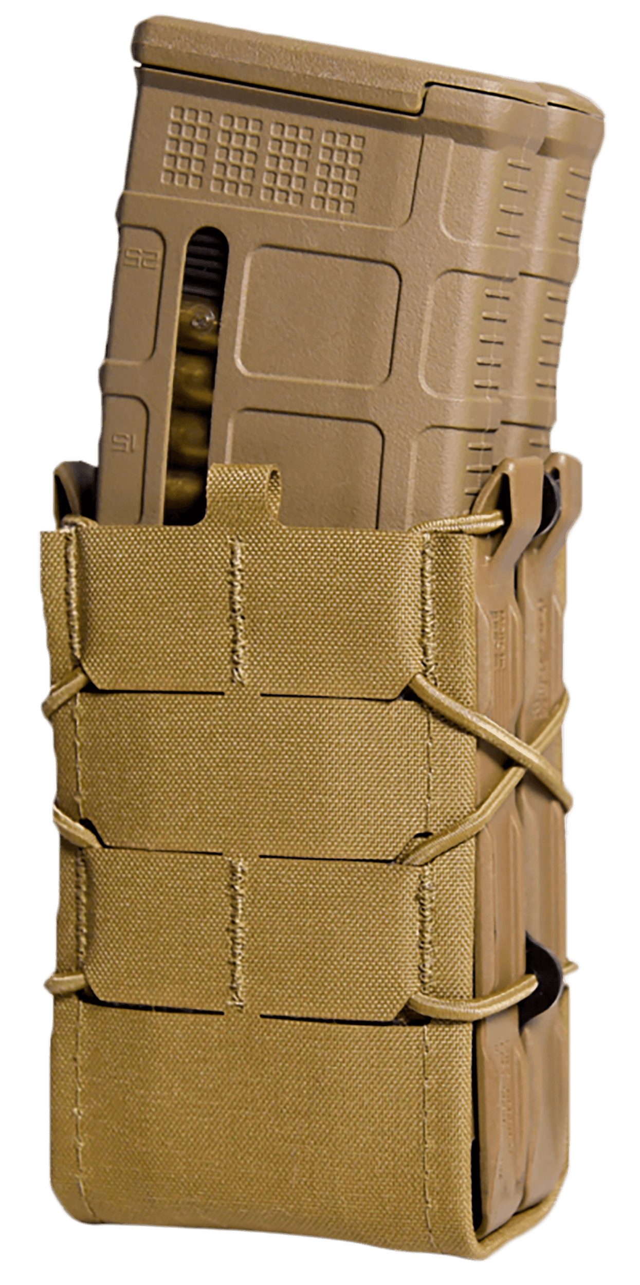 High Speed Gear 242R00CB TACO Gen 2 X2R Coyote Brown Nylon MOLLE Compatible w/ Rifle