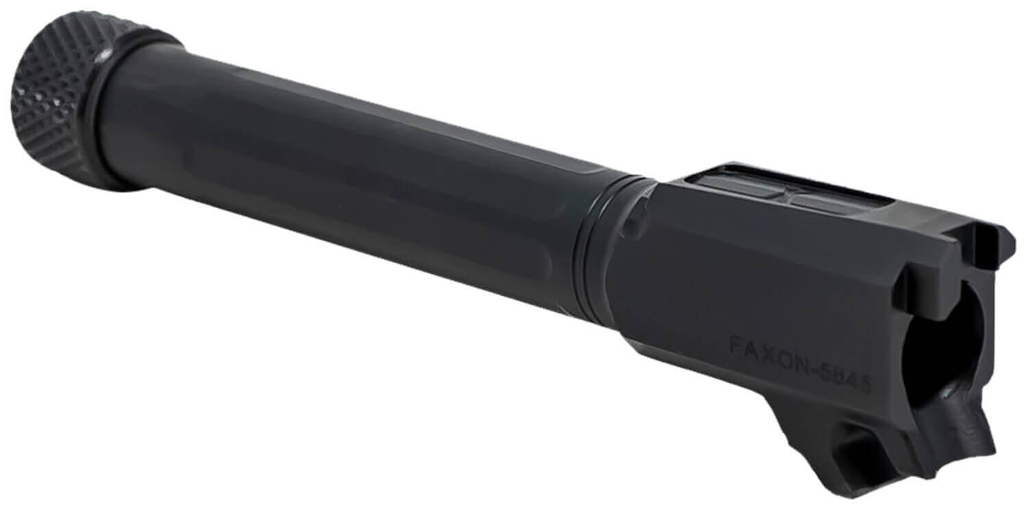 Faxon Firearms Match Series 9mm Luger Black Nitride 416R Stainless Steel Fluted Barrel P365XL - Image 2