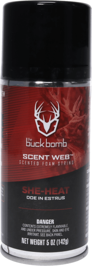 The Buck Bomb HSBBSWSHEHEAT Buck Bomb She Heat Estrous 5oz Aerosol The Buck Bomb HSBBSWSHEHEAT Buck Bomb She Heat Estrous 5oz Aerosol