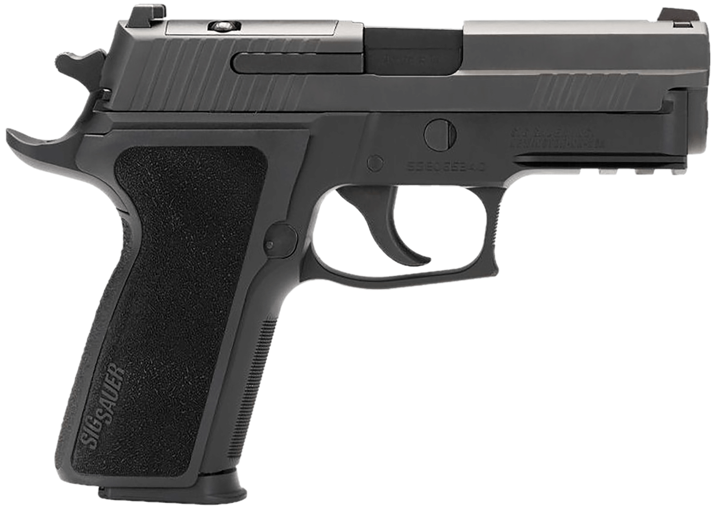 Sig Sauer E29R9BSER2 P229 Elite Compact Frame 9mm Luger 15+1 3.90" Black Carbon Steel Barrel Black Nitron Optic Ready/Serrated Stainless Steel Slide Black Hardcoat Anodized Aluminum Frame w/Beavertail & Picatinny Rail Black E2 Grip