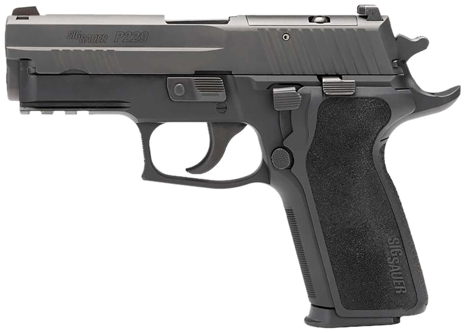 Sig Sauer E29R9BSER2 P229 Elite Compact Frame 9mm Luger 15+1 3.90" Black Carbon Steel Barrel Black Nitron Optic Ready/Serrated Stainless Steel Slide Black Hardcoat Anodized Aluminum Frame w/Beavertail & Picatinny Rail Black E2 Grip - Image 2