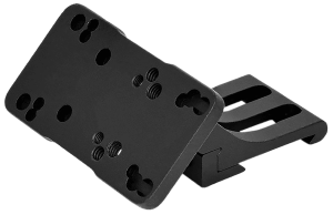 Warne 6110ML Red-Dot Riser 45 Degree Offset Reflex Black Anodized Left Hand