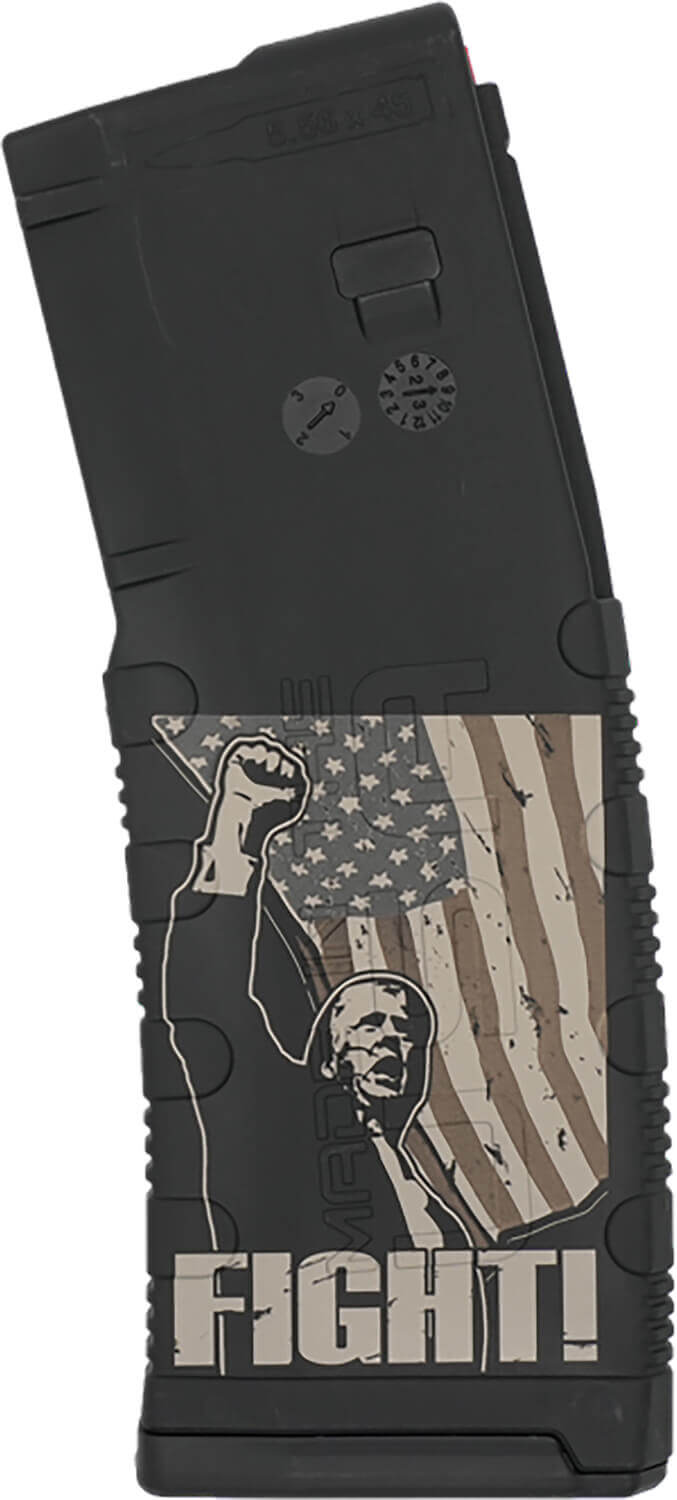 Black Rain Ordnance MAG30TRUMPFIGHT Magazine 30rd 223Rem/5.56NATO Fits Magazine Black Polymer - Image 2
