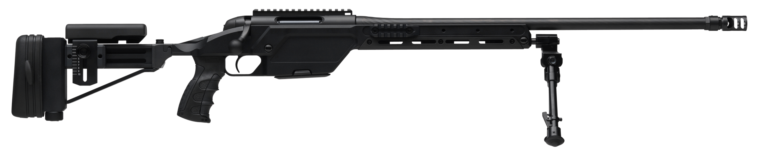 Steyr Arms 605933K SSG 08 338 Lapua Mag 27.20″ 6+1 Black Folding Stock Steyr Arms 605933K SSG 08 338 Lapua Mag 27.20″ 6+1 Black Folding Stock
