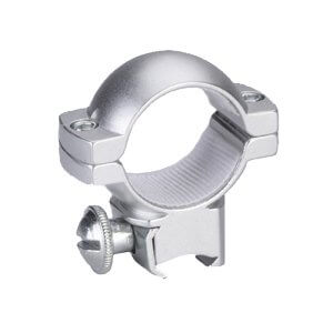 Traditions A797MA Scope Rings  3/8″ Grooved Receiver 1″ Medium Silver Matte