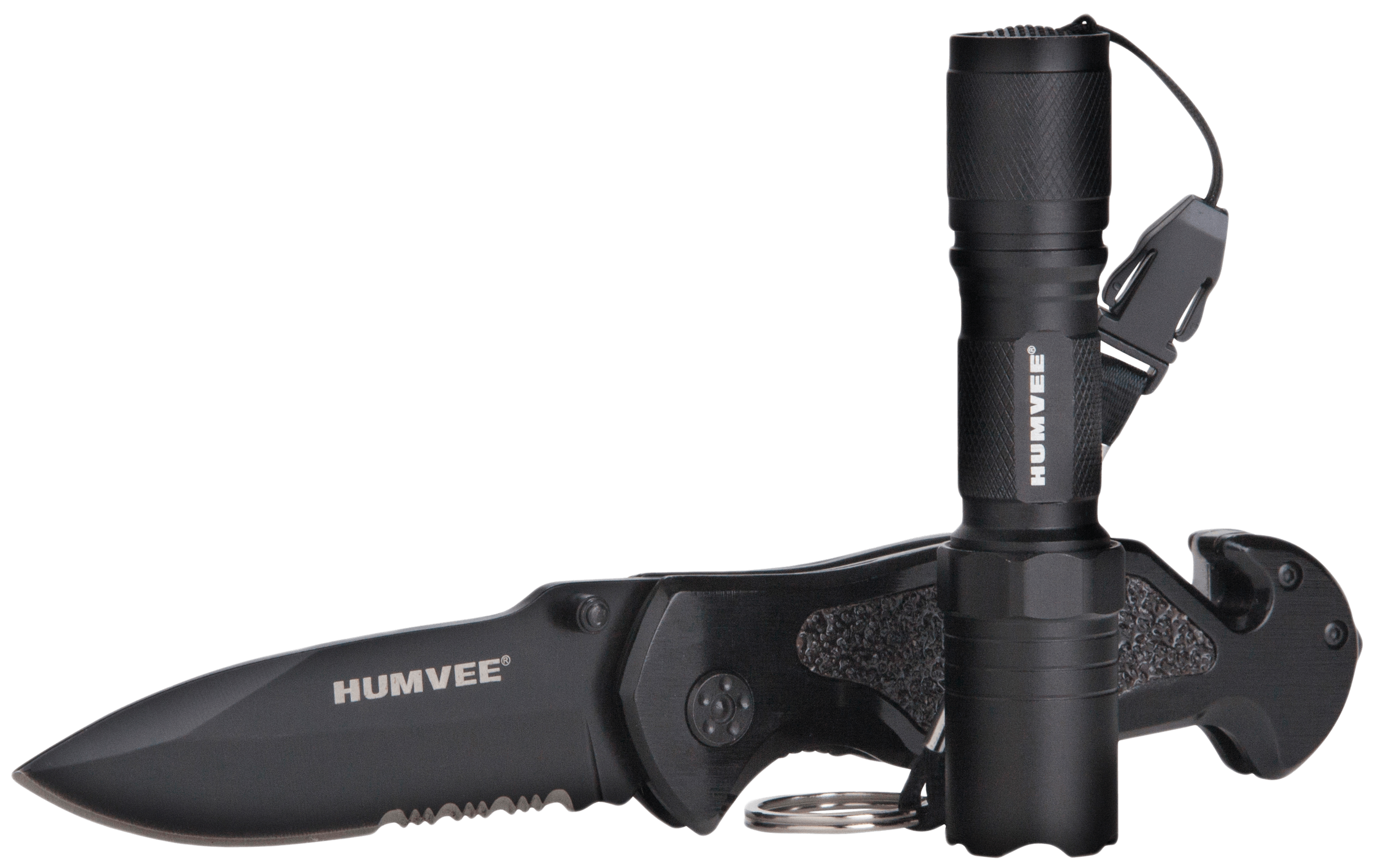 Humvee Adventure Gear HMVKCER1 Rescue Combo 3.25″ Folding Spear Point Part Serrated Stainless Steel Blade Black Aluminum Handle Features Glass Breaker/Pocket Clip/Seatbelt Cutter Humvee Adventure Gear HMVKCER1 Rescue Combo 3.25″ Folding Spear Point Part Serrated Stainless Steel Blade Black Aluminum Handle Features Glass Breaker/Pocket Clip/Seatbelt Cutter