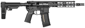 Radian Weapons R0052 Model 1 Pistol 300 Blackout 30+1 9″ Black Cerakote Match Grade Threaded Barrel  Radian Black Cerakote Aluminum Receiver w/Picatinny Rail  Black Carbon Fiber SBA3 Brace  Black Magpul Grip  Ambidextrous