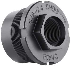 Dead Air DA412 Ghost-M & Pyro Fixed Mount 5/8″-24 tpi Black