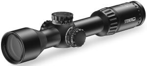 Steiner 8782 H6Xi Black 2-12x42mm 30mm Tube Illuminated STR-MIL Reticle Steiner 8782 H6Xi Black 2-12x42mm 30mm Tube Illuminated STR-MIL Reticle