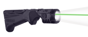 Viridian 9120090 4LUX 2K  Grip Light with Green Laser  Black 2000 Lumens White LED/Green Laser