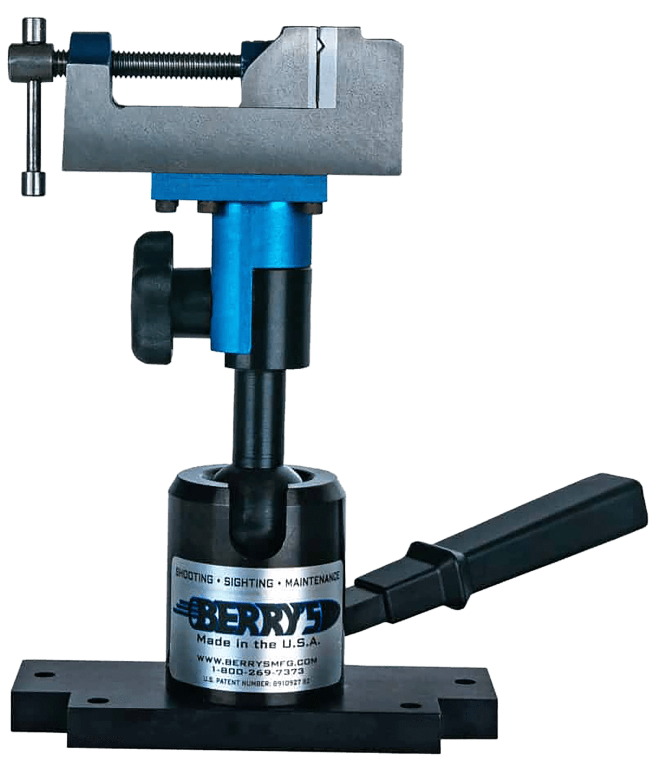Berry's 11817 Machine Vise System Black/Blue