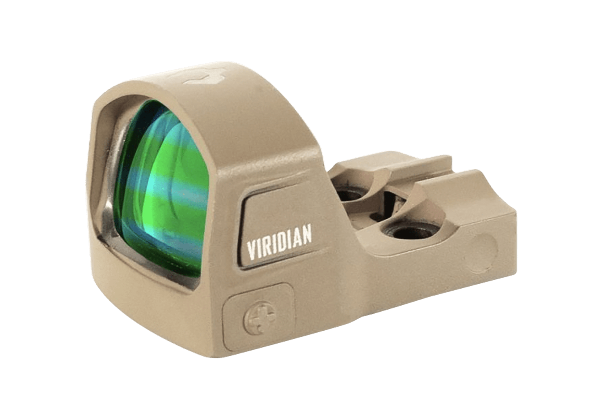 Viridian 9810143 RFX15 Flat Dark Earth 1 x 17 mm x 24 mm 3 MOA Green Dot Shield/Picatinny