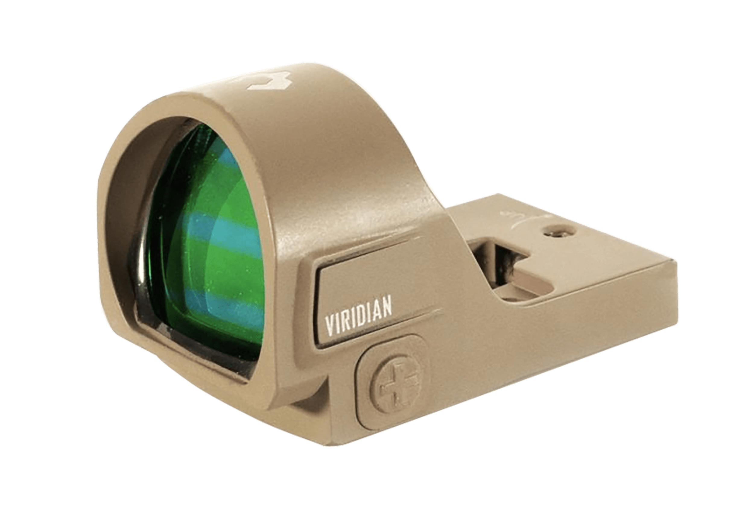 Viridian 9810145 RFX35 Flat Dark Earth 1 x 22 mm x 26 mm 3 MOA Green Dot
