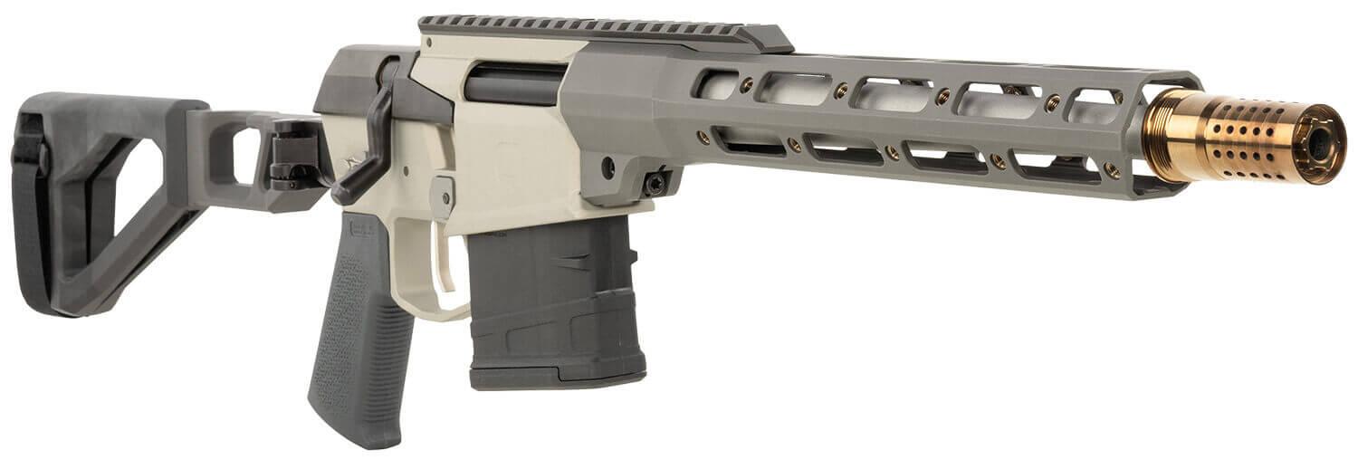 Q LLC FIX8612INPISTOL The Fix 8.6 Blackout 30+1 12" Stainless Threaded Barrel Q-Sert Free-Float Handguards Picatinny Rail Receiver Black SBA3 Brace Black Polymer Grips - Image 3