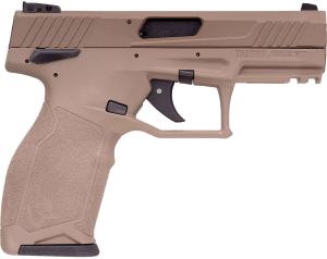 Taurus 12TX22P141F TX22 T.O.R.O Gen 2 Full Size Frame 22 LR 16+1/22+1 4.10" Matte Black Threaded Barrel Optic Ready/Serrated Slide FDE Polymer Frame w/Picatinny Rail Right Hand