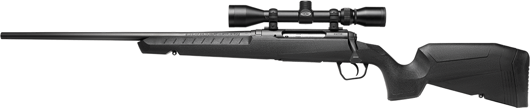 Savage Arms Axis XP Combo Black 22-250 Rem 4+1 22" Left Hand