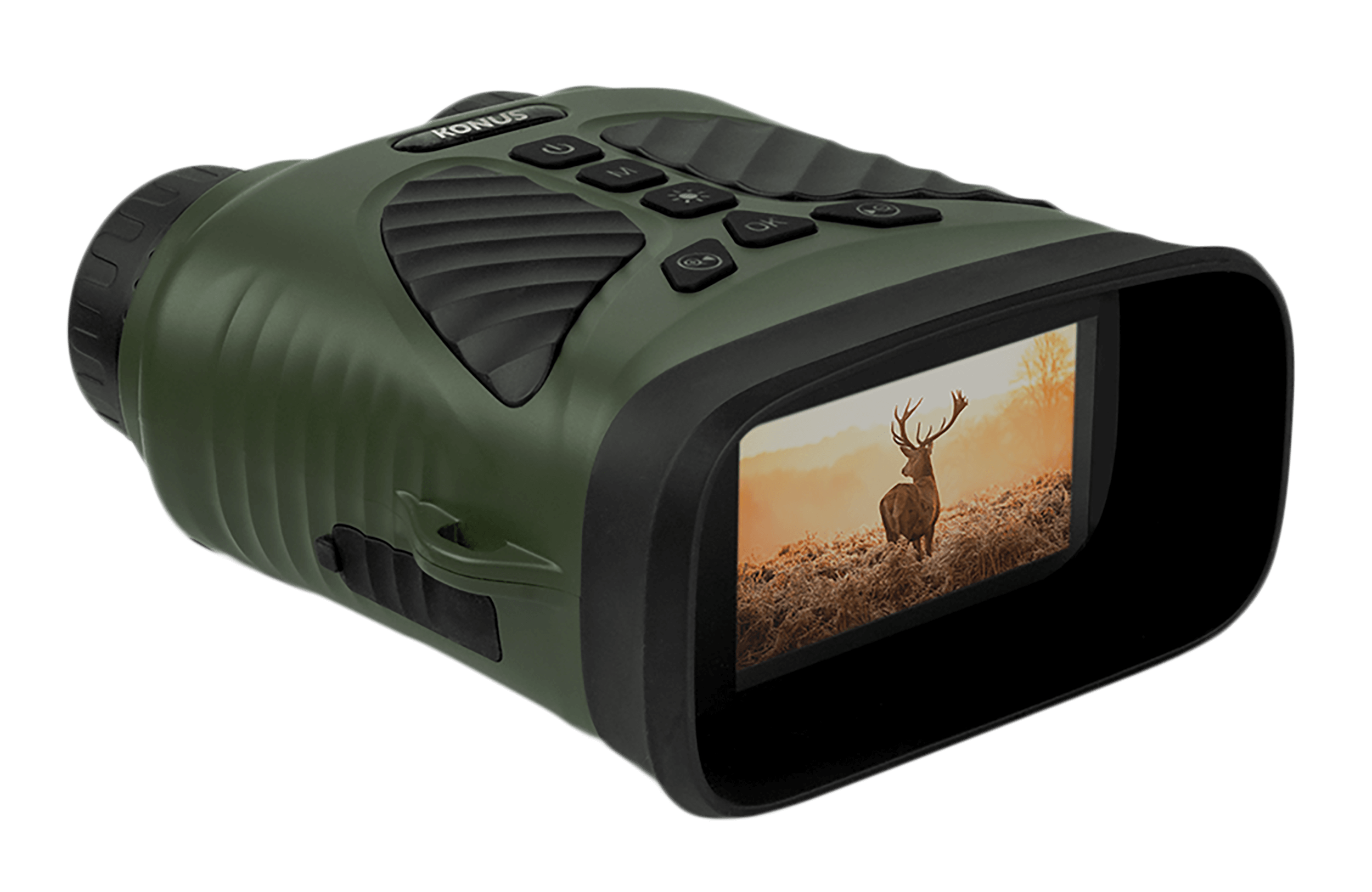 Konus 7938 Konuspy-17 Green Night Vision Binocular 24 mm 1X-8X Zoom Digital Konus 7938 Konuspy-17 Green Night Vision Binocular 24 mm 1X-8X Zoom Digital