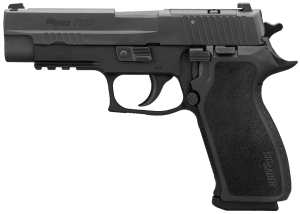Sig Sauer 220R45BSER2 P220 Full Size Frame 45 ACP 4.40" Nitron Stainless Steel Slide Black Anodized Black E2 Grip