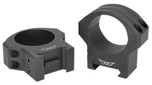 Warne 8502M HyperLite  Matte Black MagnaFusion Alloy 1" Tube High Maxima/Weaver/Picatinny