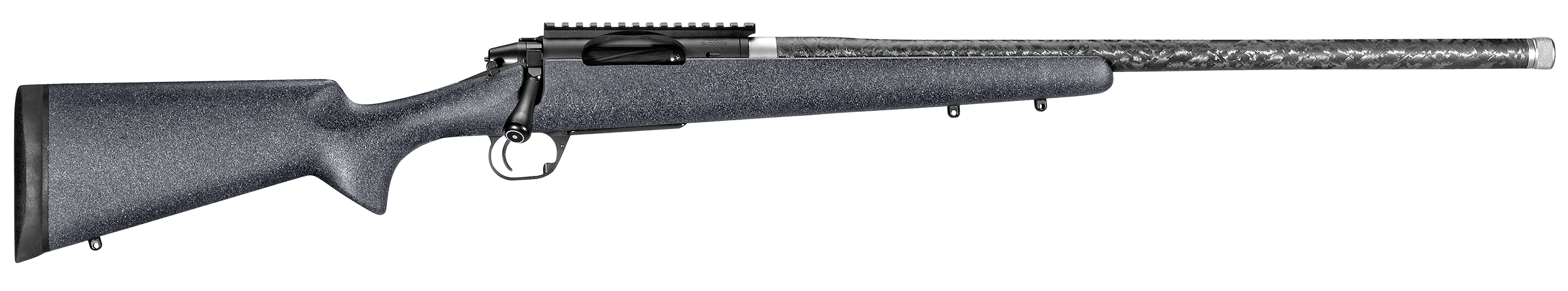 Proof Research 137598 Elevation 2.0 6.5 Creedmoor 4+1 22" Carbon Fiber Match Grade Threaded Barrel Picatinny Rail Receiver Black Granite Fixed Carbon Fiber Stock Right Hand