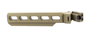 Samson 040614332 B.R.E. (Bufferless Receiver Extension) Flat Dark Earth with Folding Picatinny Adapter Samson 040614332 B.R.E. (Bufferless Receiver Extension) Flat Dark Earth with Folding Picatinny Adapter
