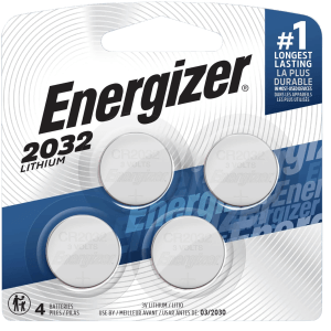 Rayovac 2032BP4C3 CR2032 Lithium Battery  Silver 3.0 V 235 mAh  Qty (4) Single Pack