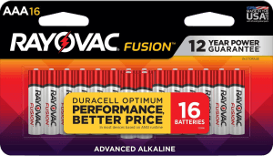 Rayovac 82416T02 AAA HIGH ENREGY Alkaline Batteries Silver/Blue 1.5 Volts 1 123 mAh (16) Single Pack Rayovac 82416T02 AAA HIGH ENREGY Alkaline Batteries Silver/Blue 1.5 Volts 1 123 mAh (16) Single Pack