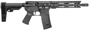 Diamondback DB1916B001 DB15  300 AAC Blackout 30+1 10" Black Nitride Heavy Threaded Barrel  Black Cerakote Picatinny Rail Aluminum Receiver  M-LOK Handguard  SB Tactical SBA3 Brace Black Synthetic Stock  Magpul MOE Grip