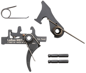 Larue Tactical LTMBT2S MBT-2S  Black Two-Stage Curved Fits AR10/AR15