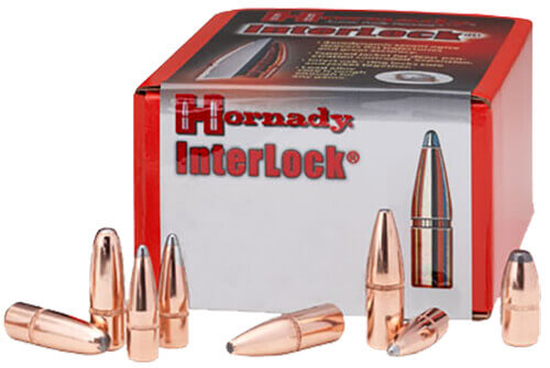 Hornady 4502 InterLock 45 Cal .458 350 gr Round Nose 50rd Box/ 15 Case