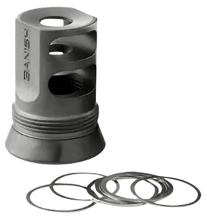 Banish(silencer Central) 4673 Muzzle Brake Banish 30 Gold/46 5/8×24 Banish(silencer Central) 4673 Muzzle Brake Banish 30 Gold/46 5/8×24