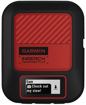 Garmin 0100288700 inReach Messenger Plus Communication/SOS/Maps Satellite Coverage Black