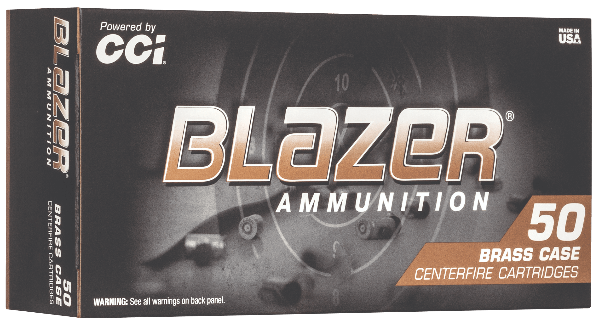 CCI 5239 Blazer Handgun 9mm 115gr Jacketed Hollow Point 50 Per Box/10 Case