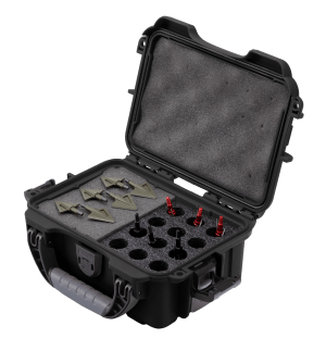 Nanuk 903S080BK0A0C1538 Broadhead Holder  Black NK-7 Resin
