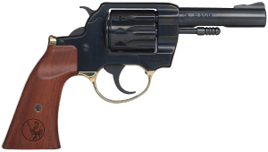 Henry H016GD   22 LR 10rd 4″ Blued Blued Polished Walnut Gunfighter Grip Transfer Bar Safety