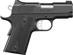 Kimber Mfg Inc 3200061CA Ultra Carry II (CA) 45 ACP 7+1 3″ Matte Black Steel Slide Black Synthetic Double Diamond Checkering Grip Kimber Mfg Inc 3200061CA Ultra Carry II (CA) 45 ACP 7+1 3″ Matte Black Steel Slide Black Synthetic Double Diamond Checkering Grip