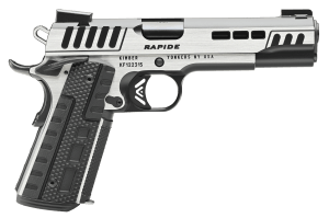 Kimber Mfg Inc 3000426 Rapide Scorpius 10mm 8+1 5″ Black KimPro II w/ Brush Polished Flats Stainless Steel Slide G10 Grip Kimber Mfg Inc 3000426 Rapide Scorpius 10mm 8+1 5″ Black KimPro II w/ Brush Polished Flats Stainless Steel Slide G10 Grip