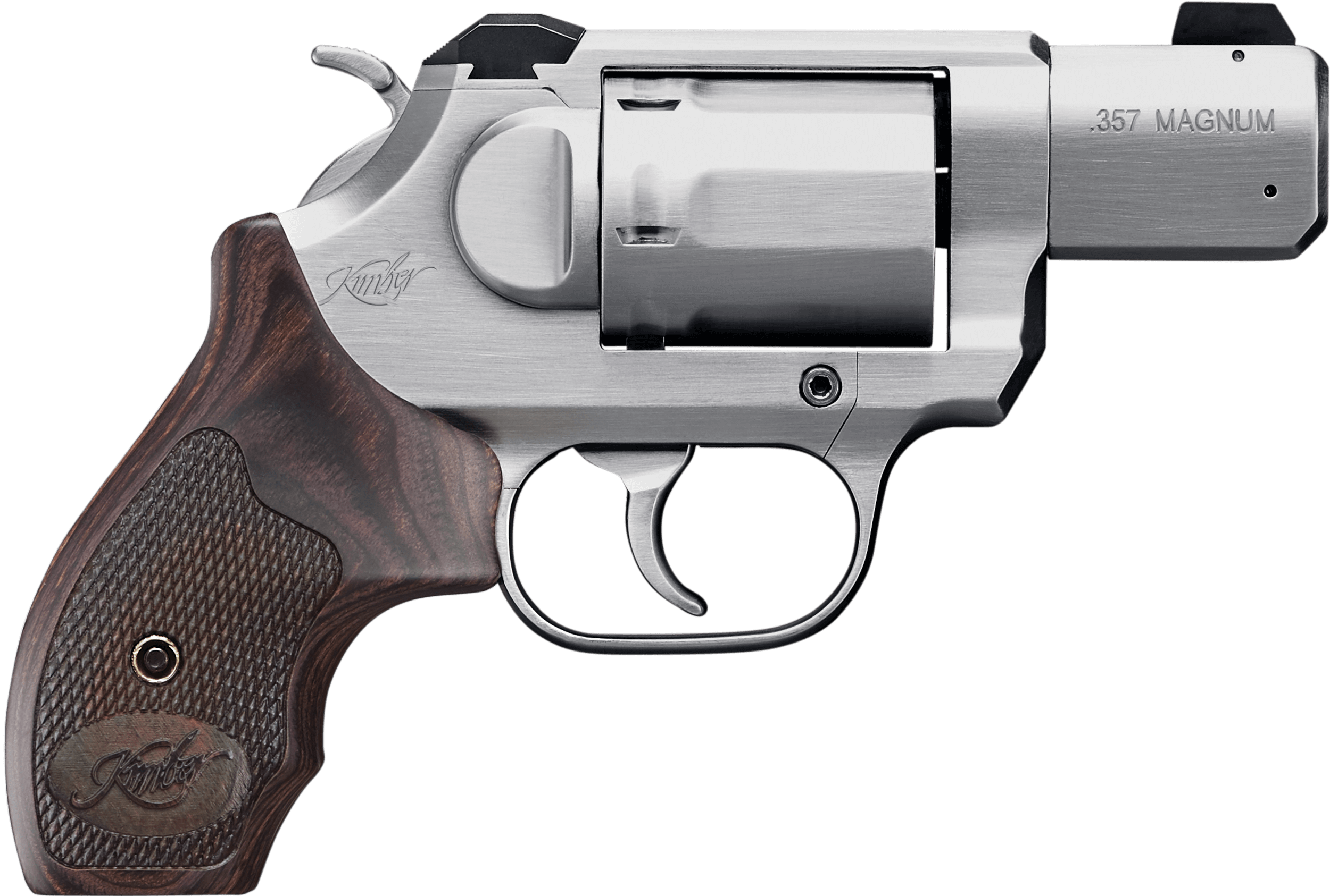 Kimber Mfg Inc 3400021 K6S DASA 357 Mag 6rd 2″ Brushed Stainless Diamond Checkering Grip Kimber Mfg Inc 3400021 K6S DASA 357 Mag 6rd 2″ Brushed Stainless Diamond Checkering Grip