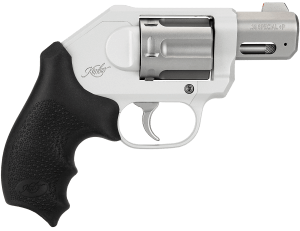 Kimber Mfg Inc 3400034 K6XS  38 Special +P 6rd 2″ Glass bead Rifling 5R Barrel Silver KimPro II Hogue Black Rubber Kimber Logo Grip