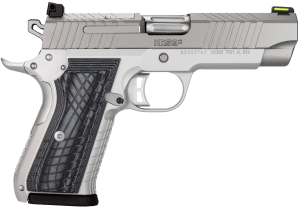 Kimber Mfg Inc 3100013 KDS9C 9mm 10+1 4.09″ KimPro Silver Front and Rear Serrations Stainless Steel Slide Gray and Black G10 Crosshatch Grip Kimber Mfg Inc 3100013 KDS9C 9mm 10+1 4.09″ KimPro Silver Front and Rear Serrations Stainless Steel Slide Gray and Black G10 Crosshatch Grip