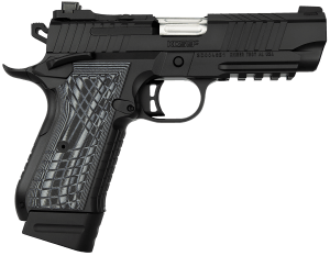 Kimber Mfg Inc 3100014 KDS9C Rail 9mm 15+1 18+1 4.09″ KimPro Black Front and Rear Serrations Stainless Steel G-10 Grip Kimber Mfg Inc 3100014 KDS9C Rail 9mm 15+1 18+1 4.09″ KimPro Black Front and Rear Serrations Stainless Steel G-10 Grip