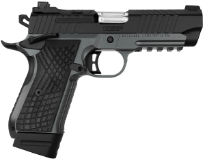 Kimber Mfg Inc 3100015 KDS9C 9mm 15+1 4.09″ KimPro Gray/Black Front and Rear Serrations Stainless Steel Black Crosshatch cut G-10 Grip Kimber Mfg Inc 3100015 KDS9C 9mm 15+1 4.09″ KimPro Gray/Black Front and Rear Serrations Stainless Steel Black Crosshatch cut G-10 Grip