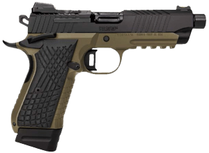 Kimber Mfg Inc 3100023 KDS9C TFS 9mm 15+1 18+1 4.60″ FDE/Black Front and Rear Serrations Stainless Steel G-10 Grip Kimber Mfg Inc 3100023 KDS9C TFS 9mm 15+1 18+1 4.60″ FDE/Black Front and Rear Serrations Stainless Steel G-10 Grip