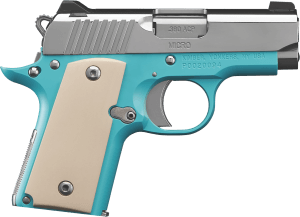 Kimber Mfg Inc 3300210 Micro Bel Air NS 380 ACP 2.75″ Ramped Barrel Stainless Steel Slide Bel Air Blue Mirror-Polished Ivory Micarta Grip Kimber Mfg Inc 3300210 Micro Bel Air NS 380 ACP 2.75″ Ramped Barrel Stainless Steel Slide Bel Air Blue Mirror-Polished Ivory Micarta Grip