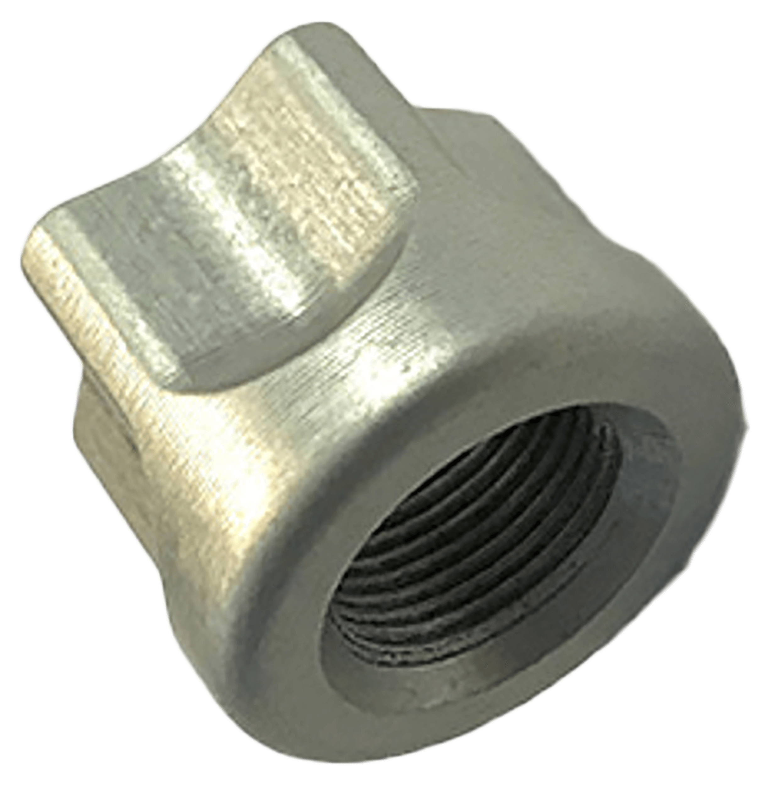 Timber Creek Outdoors 1/228TPS Thread Protector Silver Billet Aluminum 1/2-28 Timber Creek Outdoors 1/228TPS Thread Protector Silver Billet Aluminum 1/2-28
