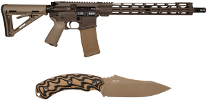 Diamondback DB175AK131 DB15 GunStuff Exclusive 5.56 NATO 30rd 16" Black Nitride 7075-T6 Aluminum Receiver 15" M-LOK Handguard Brown Flat Dark Earth Magpul Grip